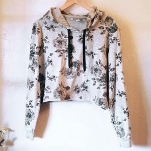 Crop Hoodie Sweatshirt